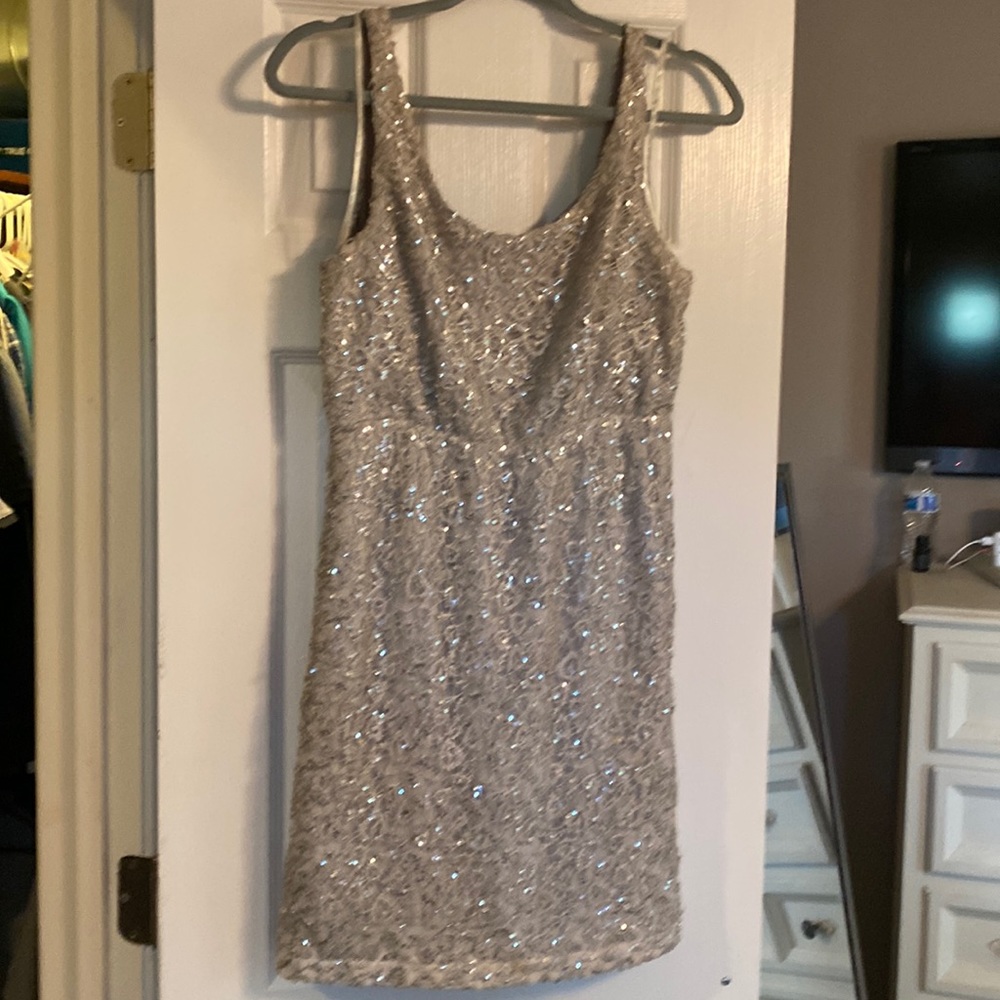 Sequin Mini Dress